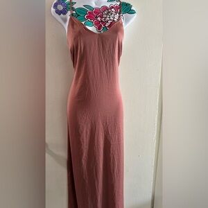 Forever 21 Mauve Backless Dress